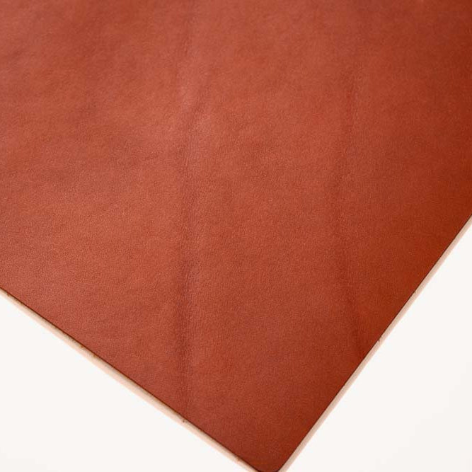 Genuine English Bridle Leather Wickett and Craig Chestnut