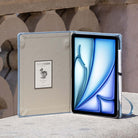 Light Blue iPad Case Open View