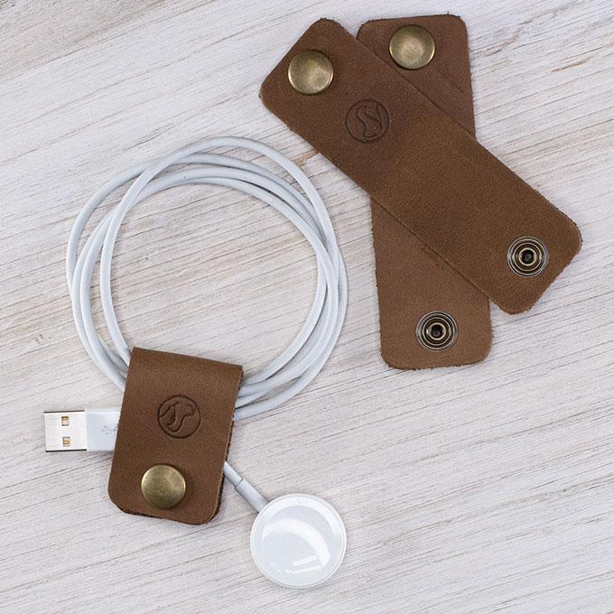 Leather Snap Cord Holder 3 Pack DODOCase