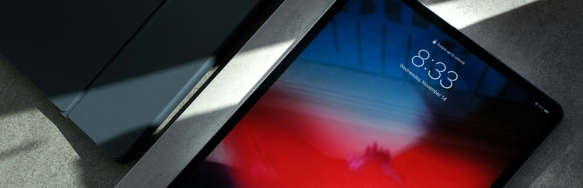 iPad Pro with Apple Pencil on table