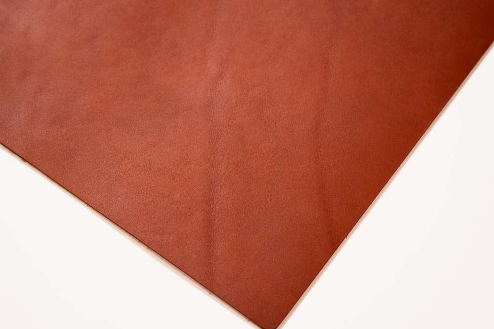 Genuine English Bridle Leather Wickett and Craig Chestnut