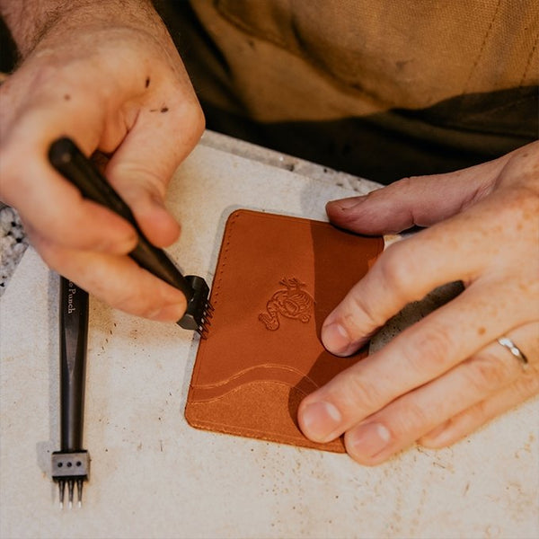 Handcrafted Four Pocket Premium Leather Card Wallet - Leathercraft from DODOcase