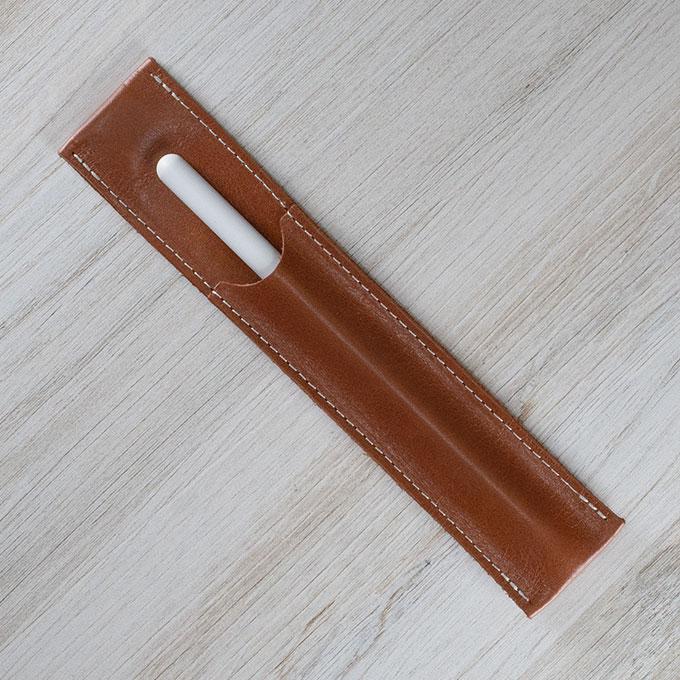 Leather Pencil Case | Brown Pencil Holder