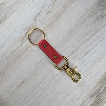Colorful Leather & Brass Keyring | Premium Quality | Only from DODOcase
