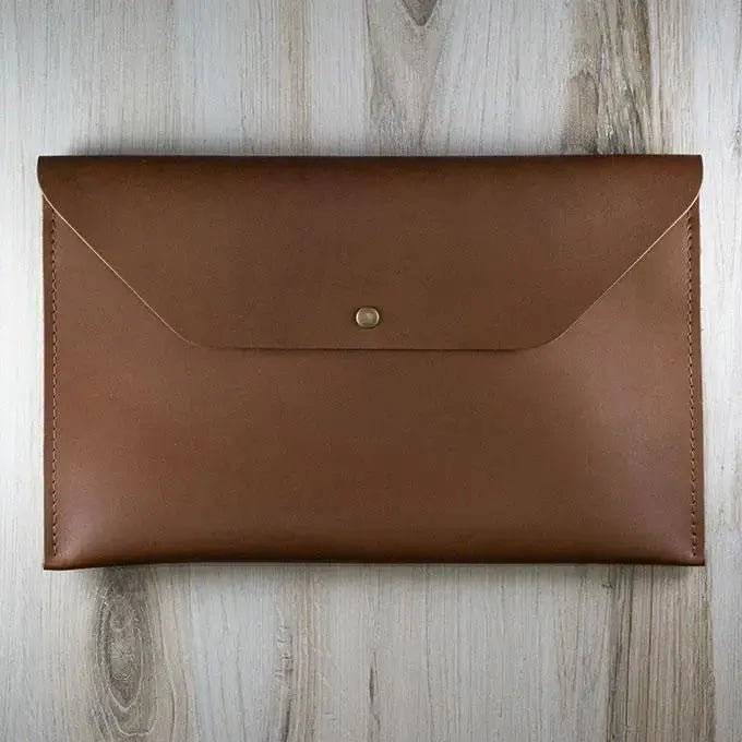 Leather laptop hotsell portfolio case