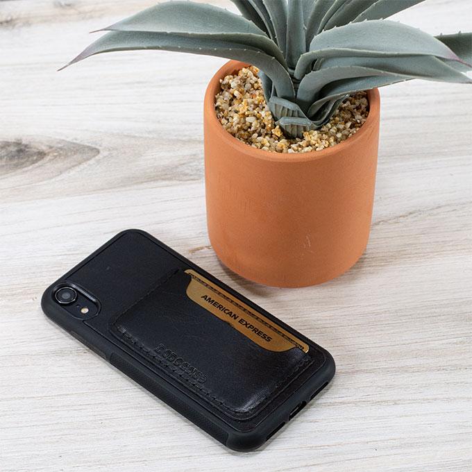 Moment Wallet Case for iPhone XS - Natural Leather