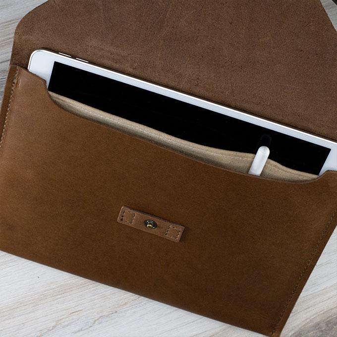 Genuine Leather Portfolio Case for iPad Pro 12.9 - Everweek